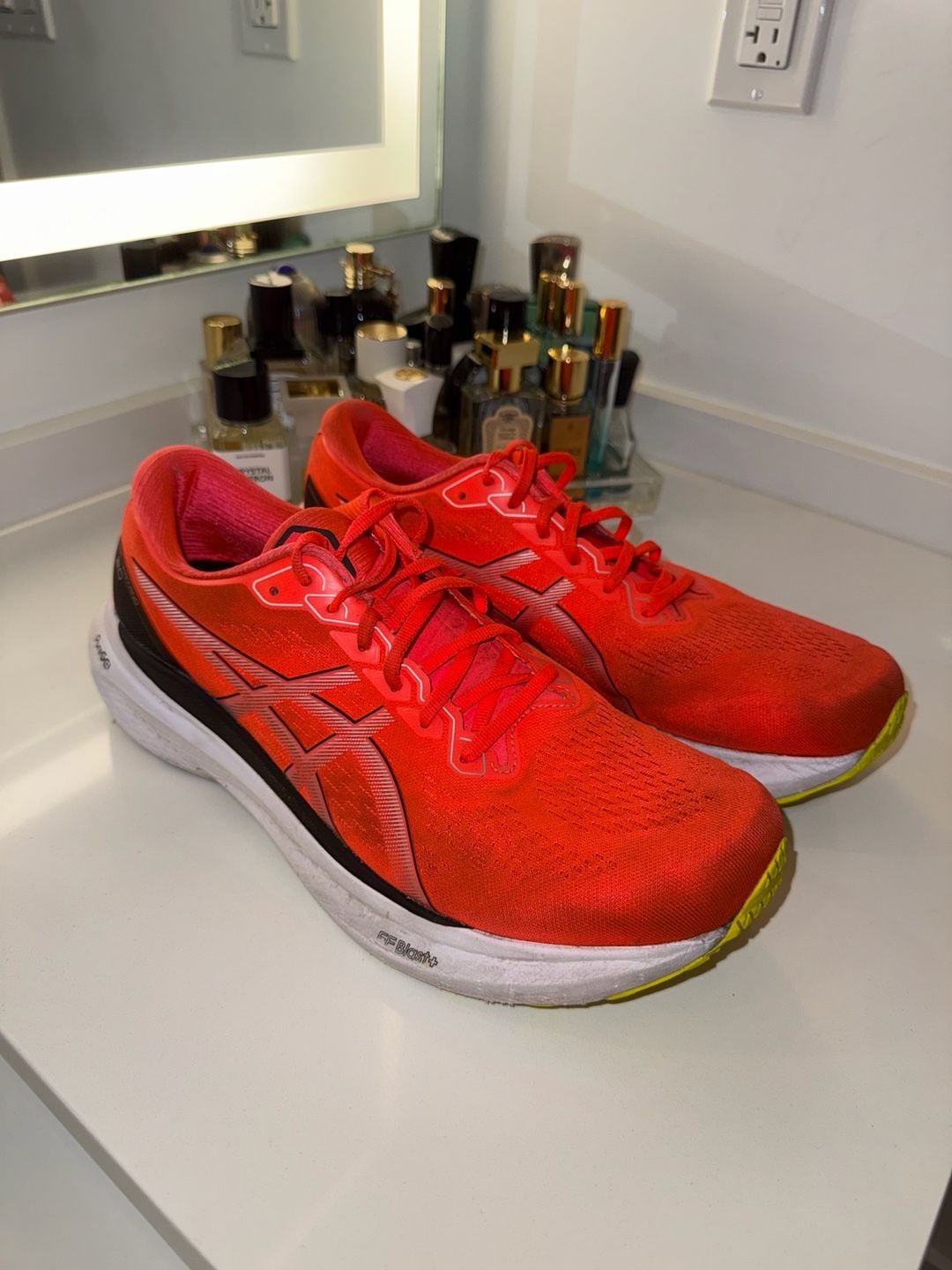 Asics Gel-Kayano 30 Running Shoes In Sunrise Red
